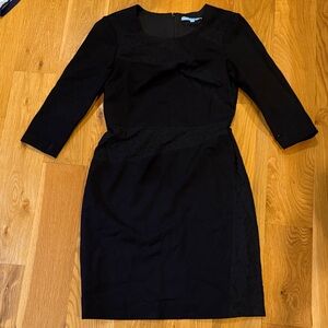 Chic Black Long Sleeve Dress size 6 Antonio melani